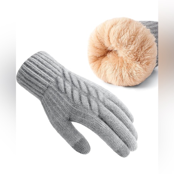 clothirily Accessories - Clothirily Winter Gloves for Women & Men Touchscreen finger tips